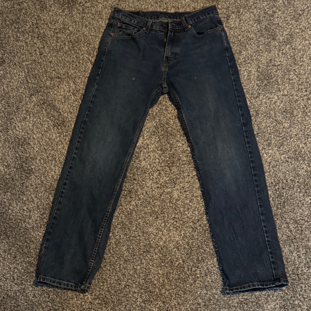 Levi's Men's Classic Blue Straight Jeans